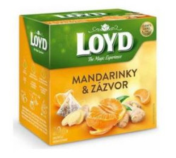 Loyd čaj mandarinky zázvor 40g (10)