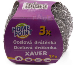 Home Point Drátěnka ocelová XAVER 12g 3ks 20/bal