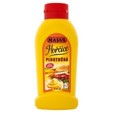 MALVA Hořčice plnotučná 440g (8)