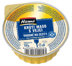 HAMÉ paštika 120g - Krůtí maso s vejci (16)