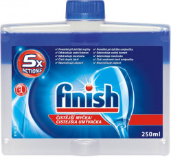 Finish 250ml čistič myčky - modrý