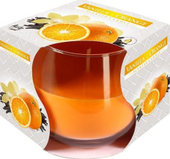 Bispol vonné svíčky ve skle 100g SN71 Vanilla-Orange