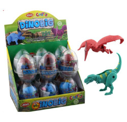 Vajíčko plastové 10g Dino (12)