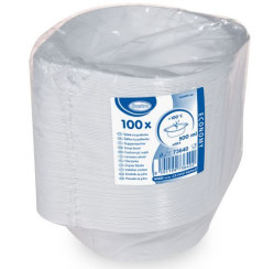 Talíř plastový hluboký (PP) 500ml/100ks - BAT NHUA