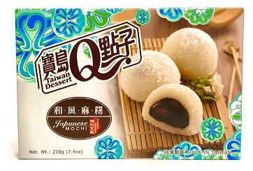 chi tiết Q Mochi koláčky 210g Sesame Coconut (24) / Vi vung dua