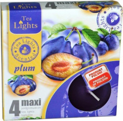 Čajová svíčka max A4 Plum