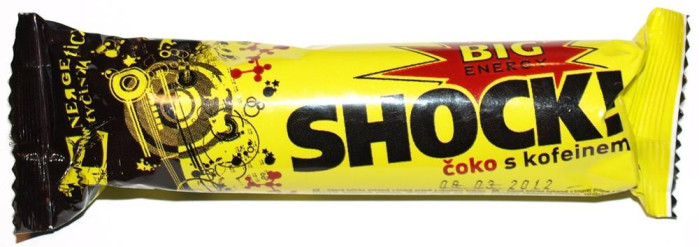 detail Big Shock tyčinka Čoko s kofeinem 65g (15)