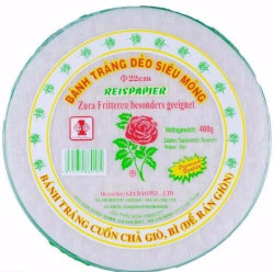 Rýžový papír 22cm 400g Bong Hong (Banh trang Gia Bao)
