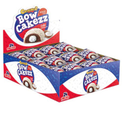 Cravingz Bow cakezz 50g Kakaové dortík s kokosem (24)