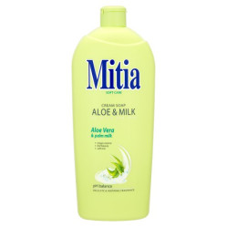 MITIA tekuté mýdlo refill 1000ml aloe milk