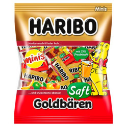 Haribo 220g saft-goldbaeren minis (20)