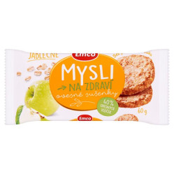 EMCO Ovesné sušenky 60g B24 jablečné (24)