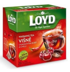 Loyd čaj warming chilli a višeň 40g (10)