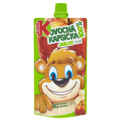 Kubík 100% ovocná kapsička 100g Jablko (+ banán) (12)