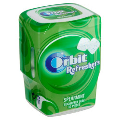 Orbit refreshers 30 žvýkaček v doze 67g spearmint (6)