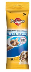 Pedigree pochoutky dentastix 77g 3ks - Daily oral 10-25kg (18)