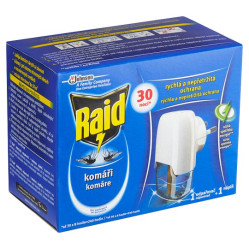 Raid komplet elek.odpařovač + tekutá nápln 21ml 30nocí
