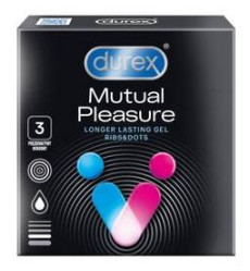 Durex kondom 3ks Mutual Pleasure (24)
