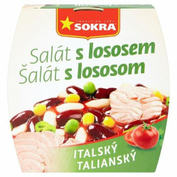 SOKRA 220g Italský salát s lososem