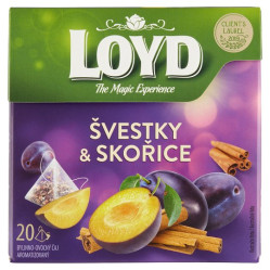 Loyd čaj švestka skořice 40g (10)