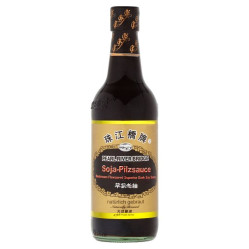 Sojová omáčka houbová PRB 500ml (xi dau)