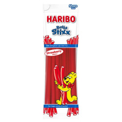 Haribo 200g / 170g stixx strawberry (18)