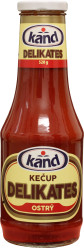 KAND Kečup delikates ostrý 520g