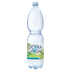 Dobrá voda 1,5l bílé hrozny neperlivá (6)
