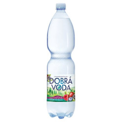 Dobrá voda 1,5l lesní plody jemně perlivá (6)