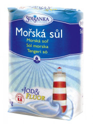 Sul morská jód+fluór bal. 1kg