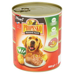 Propesko pate pes 800g drůbeží/zelenina