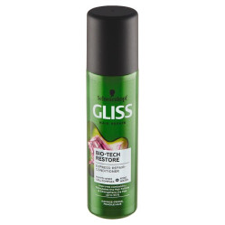 Glisskur 200ml expresní sprej na vlasy bio tech restore