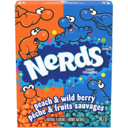 Nerds 46,7g Peach & Wild Berry (24)