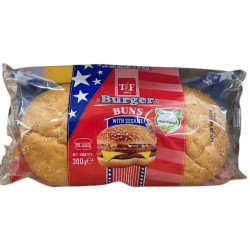 TF 300g Burger se sezamem 4ks (7) Trvan. 26/05/2025