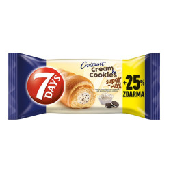 7days Croissant 110g Vanilla Cream & Cookies (20)