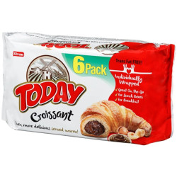 Today Croissant 270g (6 x 45g) čokoláda s oříškem