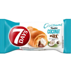 7days Croissant 80g Double Max kakao a kokos (20)