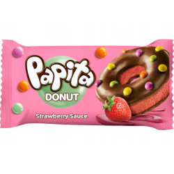 Papita Donut 40g Strawberry (24)