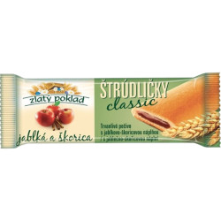 Zlatý Poklad štrúdličky 21g pečivo Classic jablkovo-skořicová náplň (36)