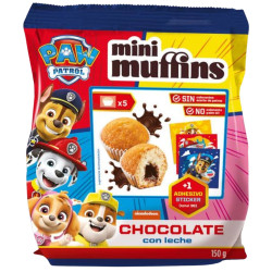 El Quiteriano Mini Muffins 150g Paw Patrol s kakaovou náplní (10)