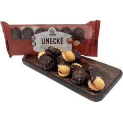 Srnín Linecké Třené Polomáčené s ovocnou náplní 200g (9) 5537