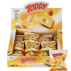 Today OLE 35g pečivo s karamelovou a vanilkovou náplní (24)