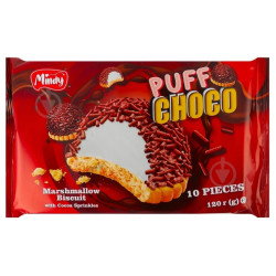 Mindy Marshmallow Biscuits 120g Puff Choco (21)