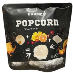 Boomza Popcorn 80g v sáčku Hot Mango & Orange (15)