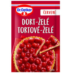 Dr.Oetker Dort želé červené 10g (36)