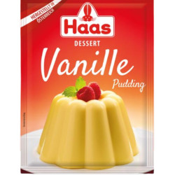 HAAS Puding v prášku Vanila 37g (48)