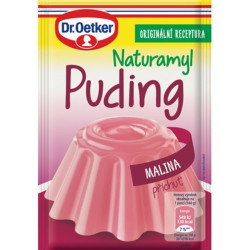 Dr. Oetker Naturamyl Puding v prášku Malina 37g (40)