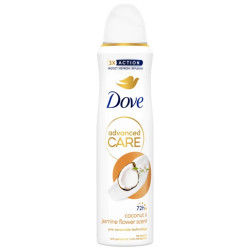 Dove deosprej 150ml Advanced Care Soothes & Repairs Coconut & Jasmine Flower