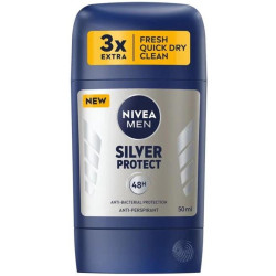 Nivea tuhý 50ml MEN Silver (5)