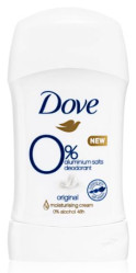 Dove tuhý 40ml Original 0% aluminium salts (6)